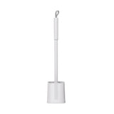 Kavdrino Household Toilet Brush Set with No Dead Angles, Long-Handled Wall-Mounted Soft Bristle Toilet Brush