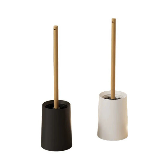 Kavdrino Household toilet brush set with brush and base, designed for thorough cleaning of the toilet without dead corners