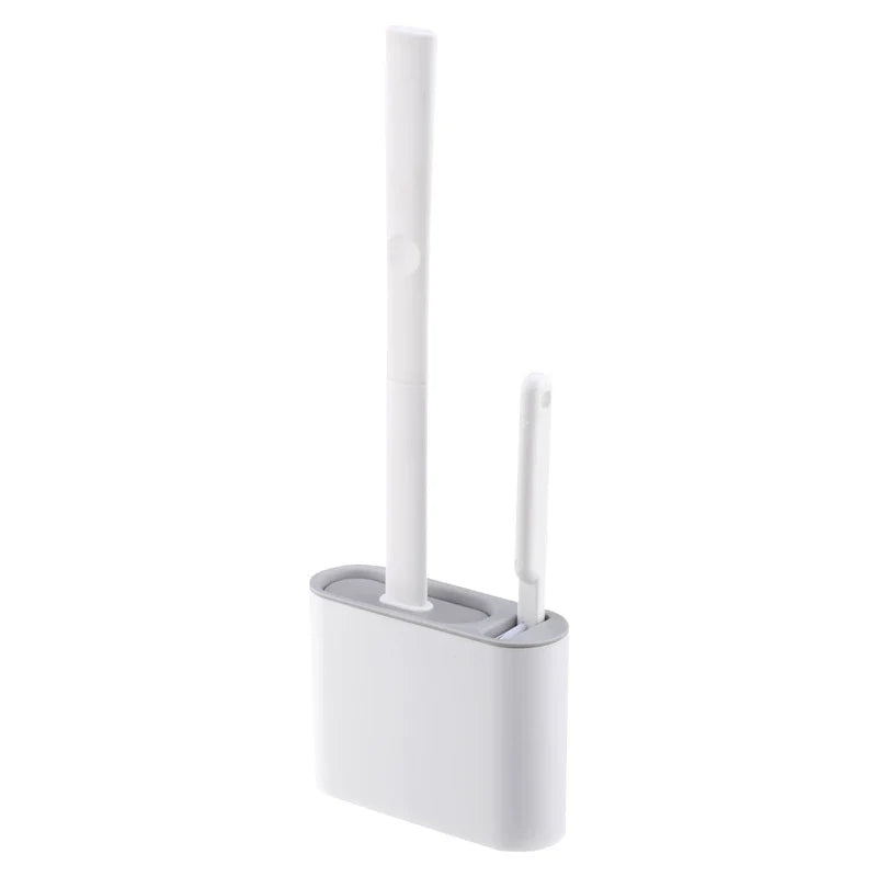 Kavdrino New Silicone Toilet Brush for Home, Wall-Mounted, No Dead Corners for Bathroom