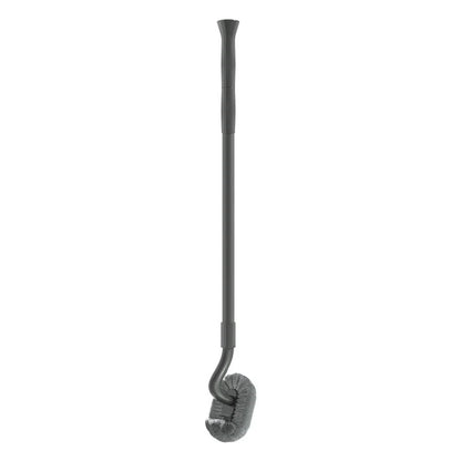 Kavdrino New Long-Handled Toilet Brush, Bathroom Cleaning Brush, Plastic Soft Bristle Toilet Cleaner