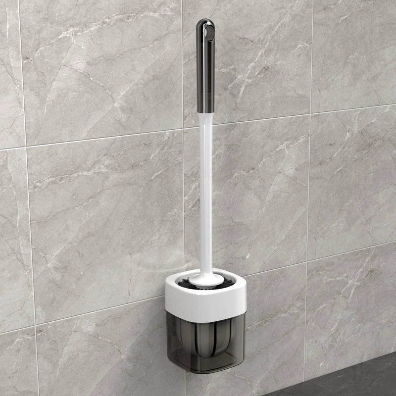 Kavdrino Wall-mounted toilet brush set for home use, designed for thorough cleaning of the toilet, specialized toilet brush