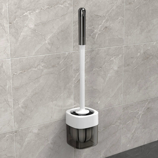 Kavdrino Wall-mounted toilet brush set for home use, designed for thorough cleaning of the toilet, specialized toilet brush